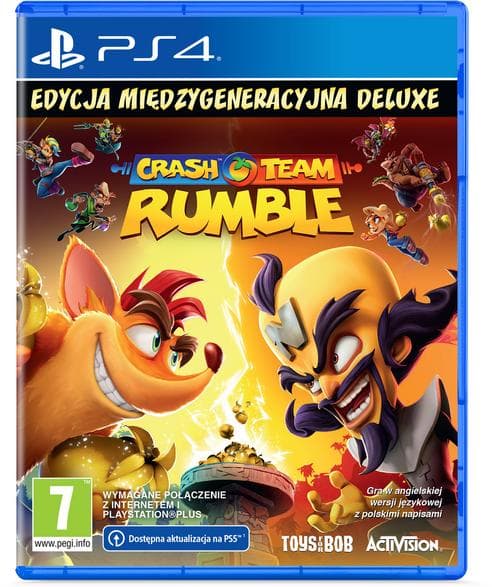 Crash Team Rumble Deluxe Edition PS4-spel (PS5-kompatibelt)