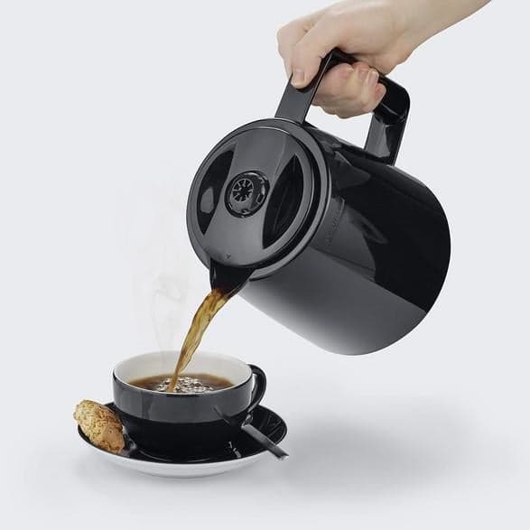 SEVERIN KA 9307 Svart Drip Kaffebryggare