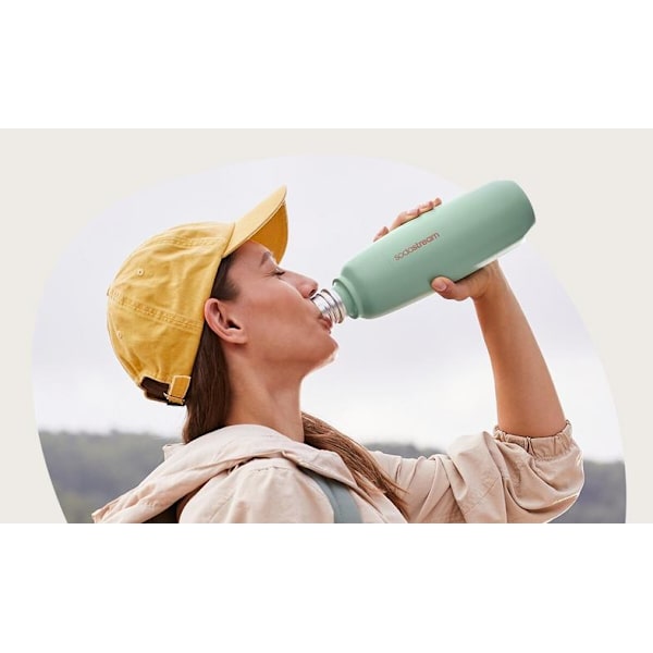 SODASTREAM Fizz&Go termosflaska 900ml Mintgrön