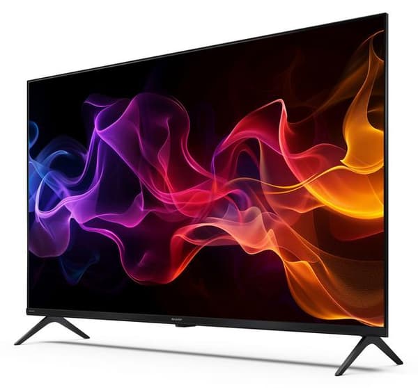SHARP 43HP5465E 43" 4K QLED-TV Google TV Dolby Vision Svart