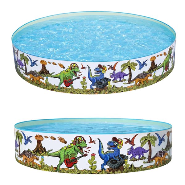 Barnpool dinosaurie 183 x 38 cm Bestway 55022