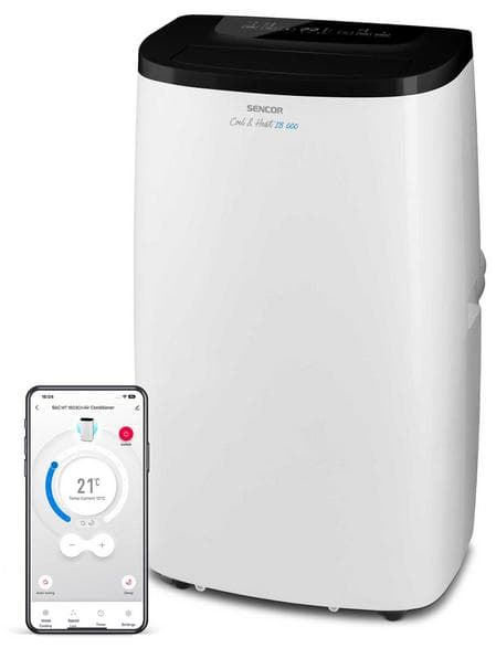 SENCOR SAC MT1803CH Vit Bärbar Luftkonditionering