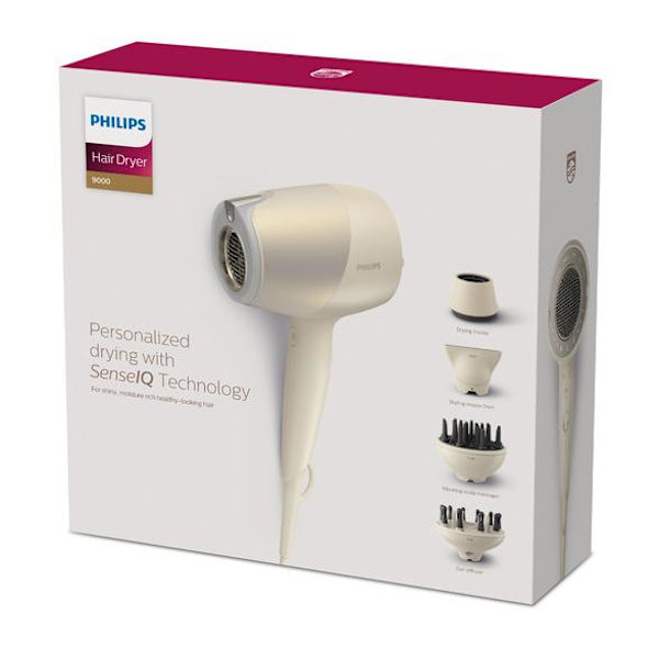PHILIPS BHD829/00 SENSEIQ hårtork