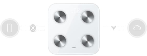 HUAWEI Scale 3 Bluetooth-utgåva Vit