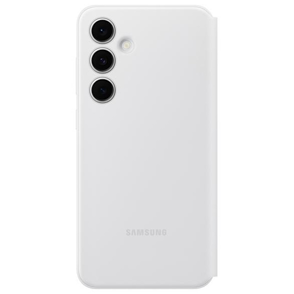 SAMSUNG Smart View Plånboksfodral för Galaxy S24 FE Vitt
