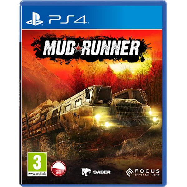 PS4 MudRunner-spel (PS5-kompatibelt)