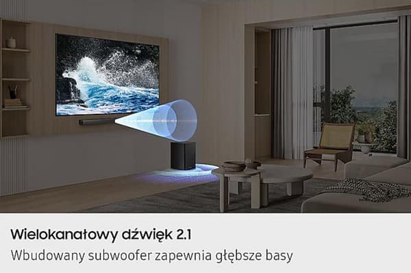Soundbar + subwoofer SAMSUNG HW-B450F/EN 2.1 Dolby Audio DTS Virtual:X Svart