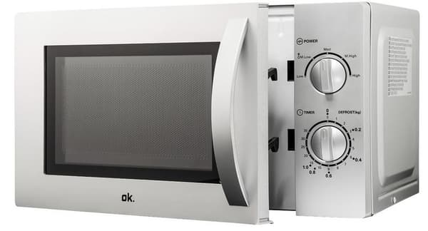 Mikrovågsugn OK. OMW 1231 S BU Silver
