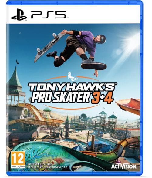 PS5-spelet Tony Hawk's Pro Skater 3 + 4