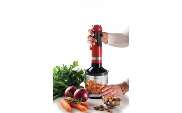 ARIETE 602/00 3-i-1 Moderna stavmixer röd