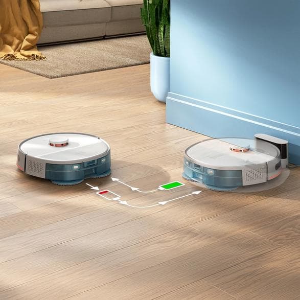 PHILIPS XU5000/20 Beige Dammsugare och Mopprobot