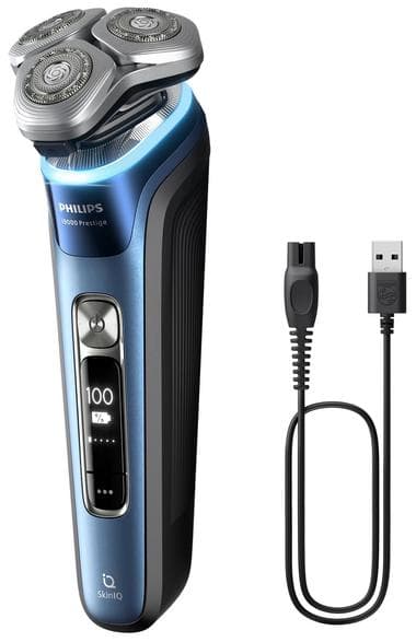 PHILIPS XP9201/33 Skin IQ Rakapparat för Herr Blå
