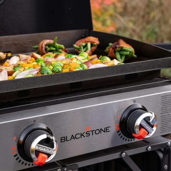 BLACKSTONE 2140 EU Gasgrill Silver och Svart