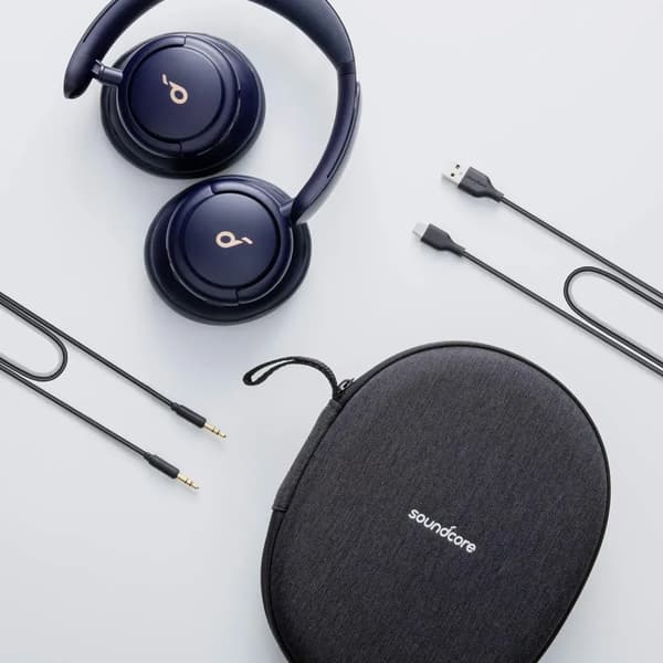 SOUNDCORE Q30 ANC Blå Hörlurar
