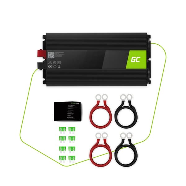 GREEN CELL PRZETWORNICA INV21 24V-230V 3000W/6000W