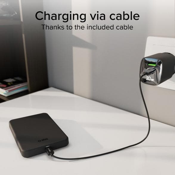Powerbank SBS 5000 mAh MagSafe Qi2 TEBB5000QI2 Svart