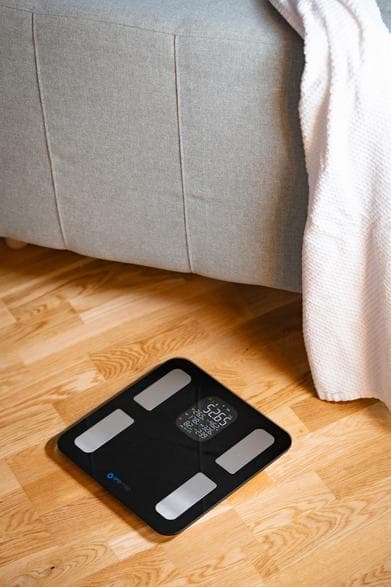 OROMED Bluetooth Smart Badrumsvåg Svart