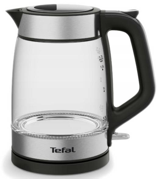 TEFAL KI605830 Vattenkokare Silver och Svart
