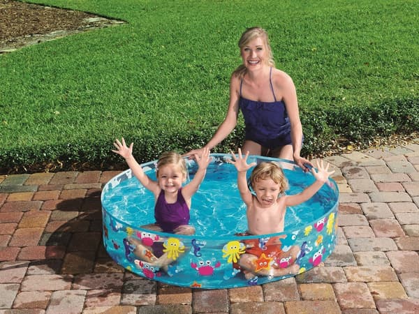 Trädgårdspool Strand 122 x 25 cm Bestway 55028