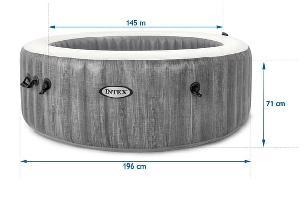 Dmuchane SPA z hydromasażem 4 osobowe INTEX 28440
