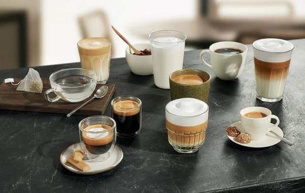 SIEMENS TP516RX3 EQ500 Espressomaskin Silver-Svart