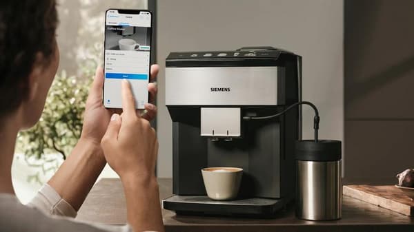 SIEMENS TP516RX3 EQ500 Espressomaskin Silver-Svart