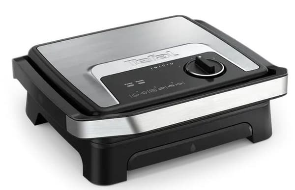 TEFAL GC272D10 INICIO ADJUST RELIFT Grill Silver-Svart 2000 W