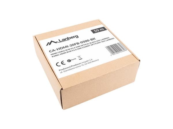 LANBERG KABEL HDMI M/M V2.0 50M OPTYCZNY AOC