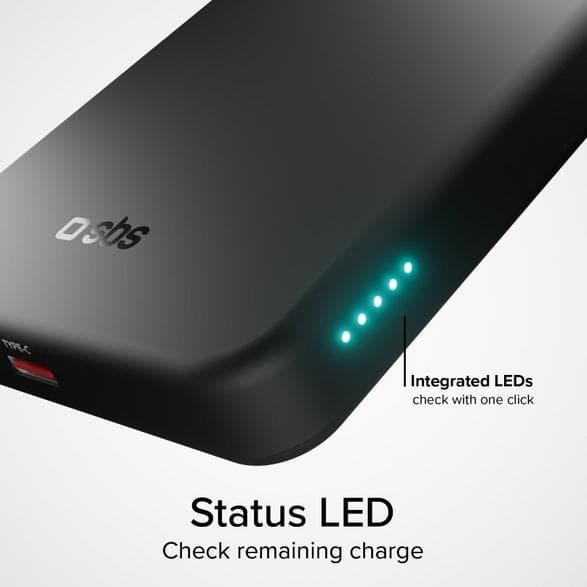 Powerbank SBS 5000 mAh MagSafe Qi2 TEBB5000QI2 Svart