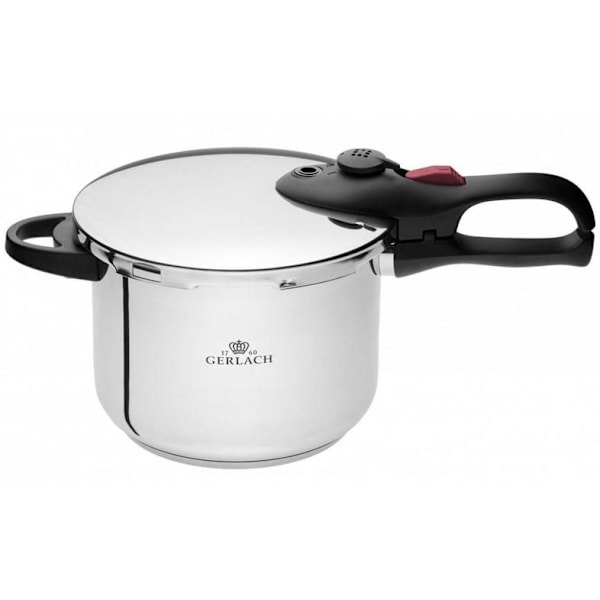 GERLACH First tryckkokare 6l 22cm
