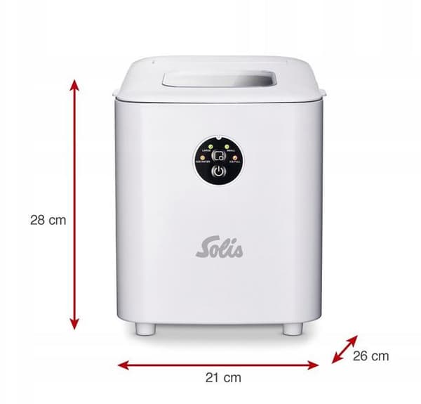 SOLIS Ice Cube Express 8510 Vit ismaskin