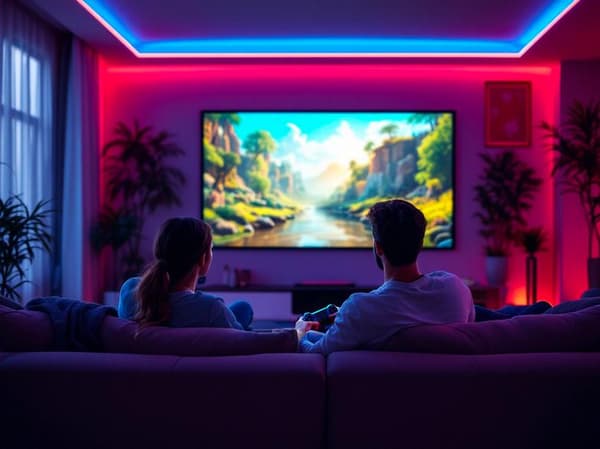 PHILIPS GamePix 800 Smart Projektor Svart