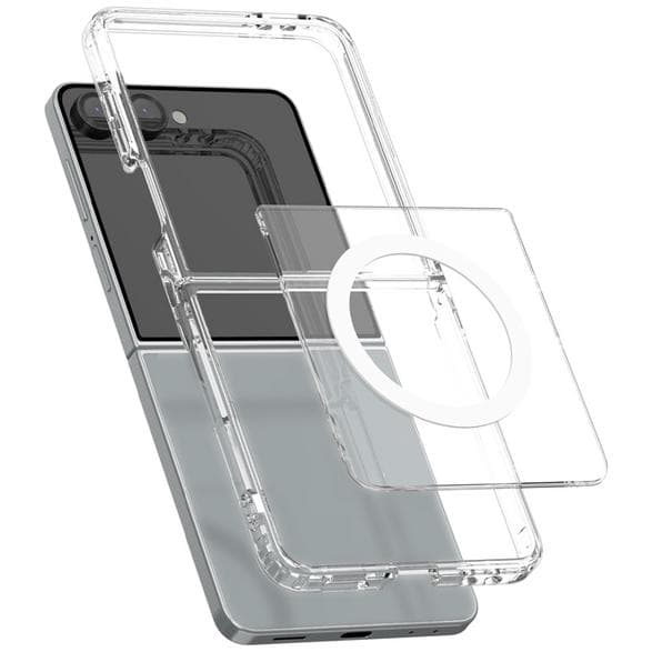 ARAREE Dubbel M-skal med MagSafe för Galaxy Z Flip7 Transparent