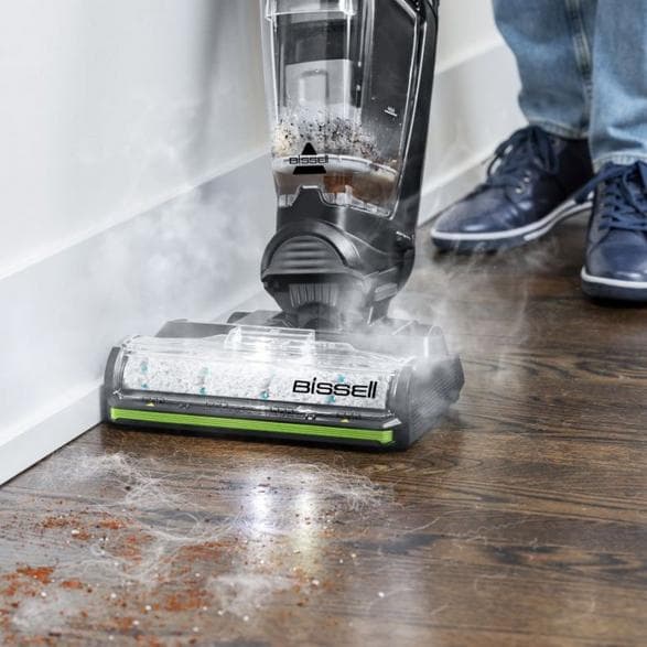 BISSELL 3527N Multifunktionsdammsugare och ångmopp Svart och grön