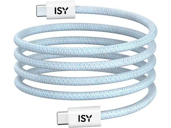 USB Typ C-kabel ISY IUC-5400-BL 1m Magnetisk Blå