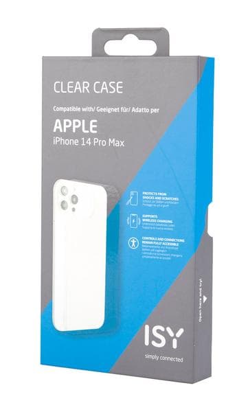 ISY ISC-1025 Skal till iPhone 14 Pro Max Transparent