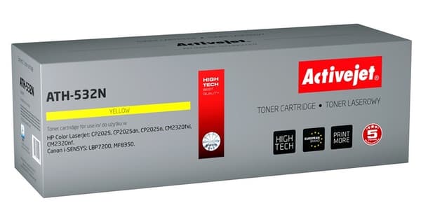 ActiveJet toner do HP 304A CC532A new ATH-532N
