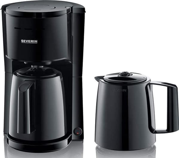 SEVERIN KA 9307 Svart Drip Kaffebryggare