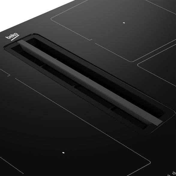 BEKO HIXI84700UF induktionshäll med integrerad köksfläkt