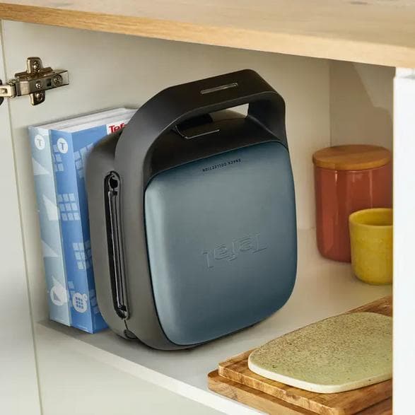 TEFAL SW862BF0 Snack Collection 2-i-1 Brödrost Grå-Svart