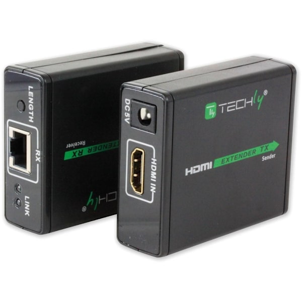 TECHLY EXTENDER HDMI HD 3D PO RJ45 DO 60M