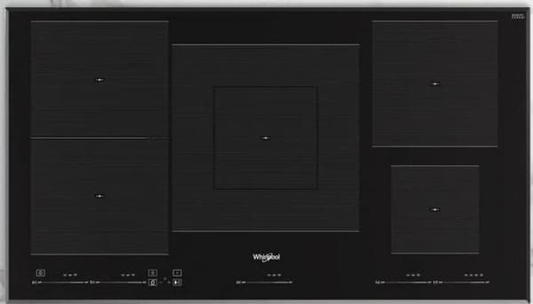 WHIRLPOOL WT1090BA FlexiCook induktionshäll 5 zoner 90 cm