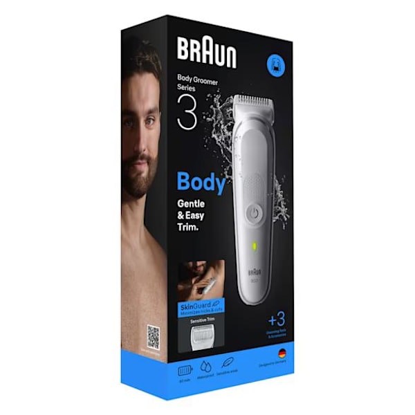 BRAUN BG3530 Vit Trimmer
