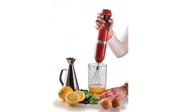 ARIETE 602/00 3-i-1 Moderna stavmixer röd