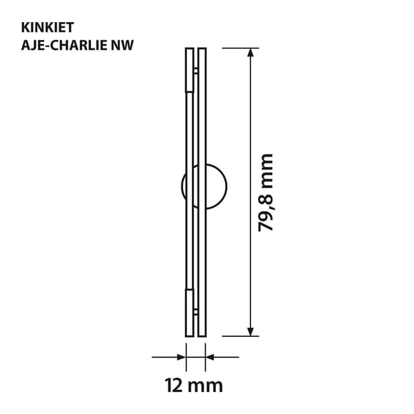 Lampa ścienna LED Activejet AJE-CHARLIE NW b.neutr
