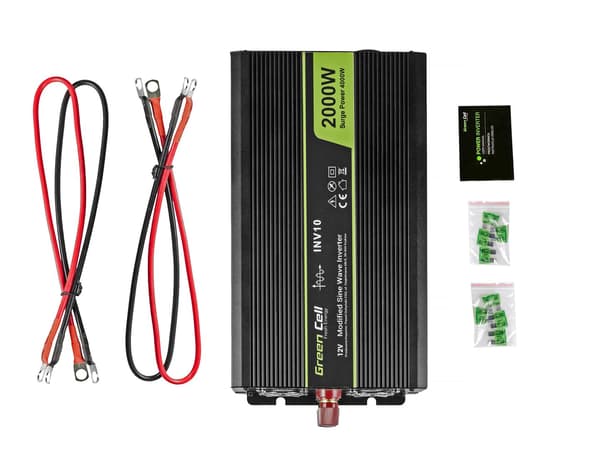 GREEN CELL PRZETWORNICA INV10 12V-230V 2000W/4000W