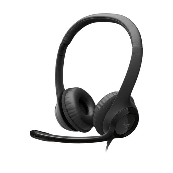 LOGITECH Stereoheadset H390 Trådbundna Hörlurar