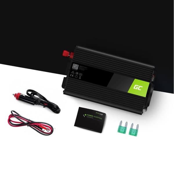 GREEN CELL PRZETWORNICA INV16 12V-230V 500W/1000W