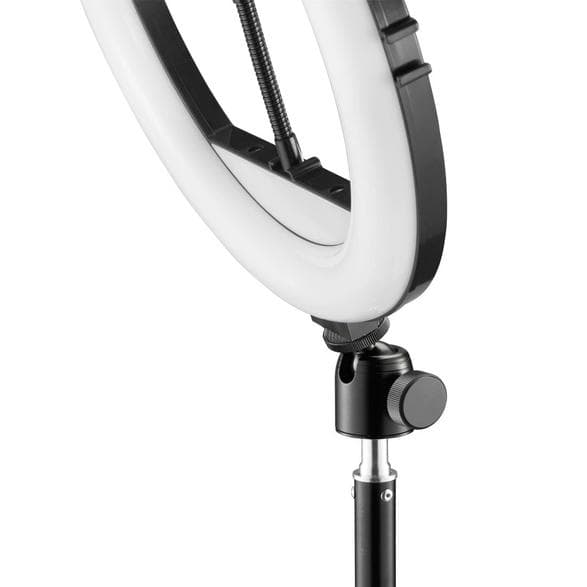 HAMA SpotLight Steady 120 III Ringlampa Svart och Vit