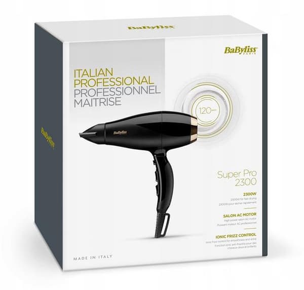 BABYLISS 6714E Super Pro 2300 Hårtork